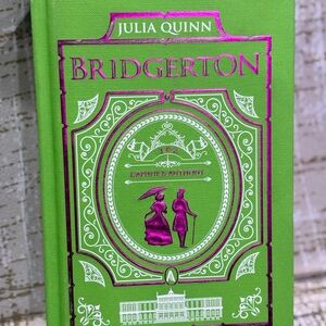 Green Bridgerton Hardcover Book